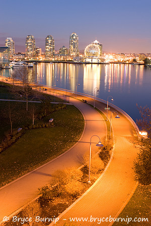 Vancouver, BC, Canada - Science World & False Creek