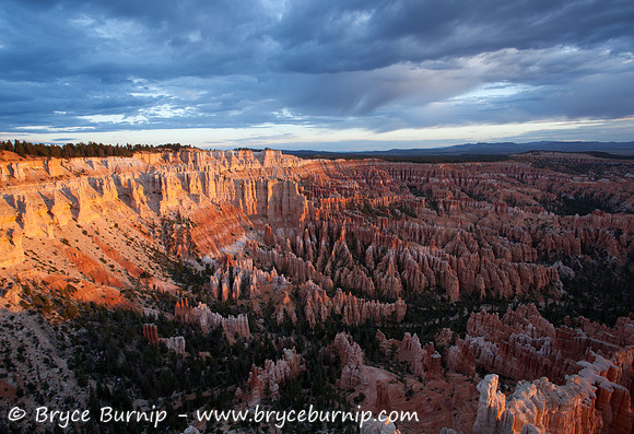 Bryce Canyon National Park, Utah - Sunrise in the amphitheater