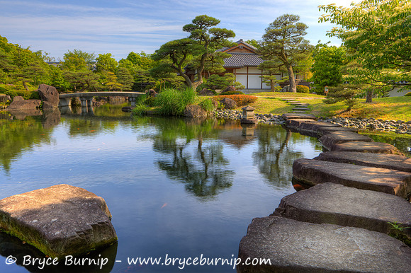 Himeji, Himeji-jo Koko-en (HDR)