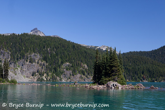 Garibaldi Provincial Park, BC, Canada - Battleship Islands and Black Tusk, Garibaldi Lake