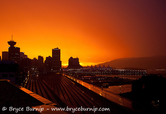 Vancouver, BC, Canada - The most amazing sunset!
