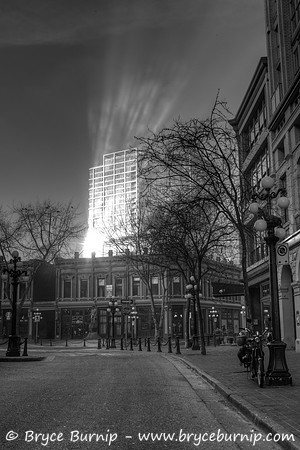 Vancouver, BC, Canada - Gastown Fog