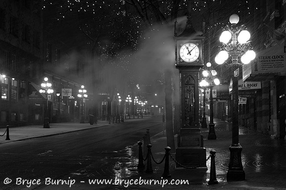 Vancouver, BC, Canada - Gastown's Steam Clock